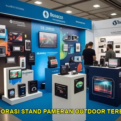 dekorasi stand pameran outdoor terbaik